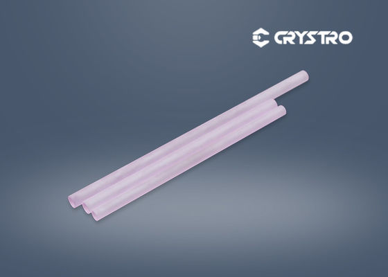 cristal de aluminio de Garnet Laser Rods Nd YAG del itrio de 8*185m m
