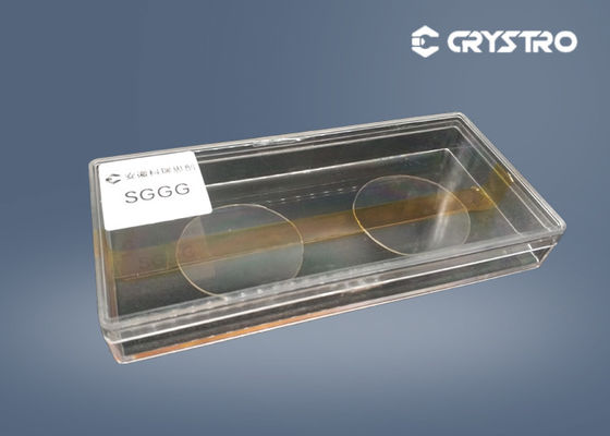 Diámetro epitaxial 40m m SGGG solo Crystal Wafer de las películas finas