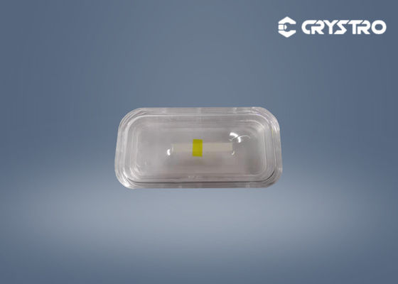 Vanadate sin impurificar birrefringente YVO4 Crystal Excellent Light Transmission del itrio