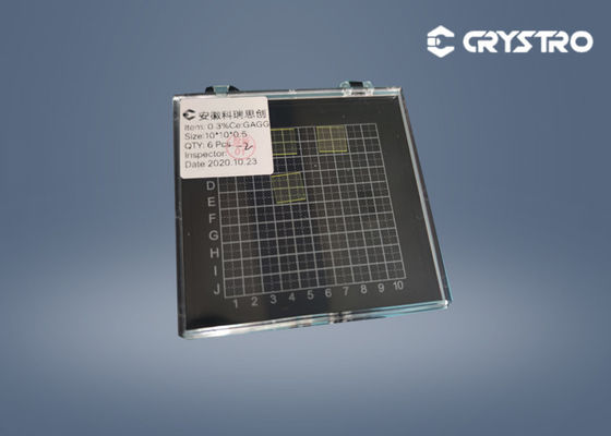 Cristales dopados cerio material de Scintillator Gd3Al2Ga3O12 GAGG