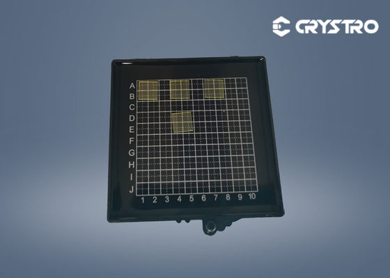alta densidad dopada Ce GAGG Scintillators de los cristales de 10*10*0.5m m Singel