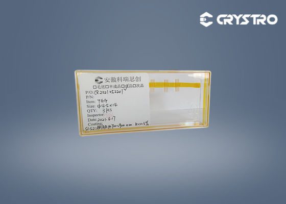 Dispositivos ópticos del aislador de Garnet Tgg Crystal Material For del galio del terbio del diámetro 4.5X14m m