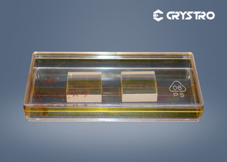 Solo diámetro sintético 28x28x6 de los bloques de Garnet Crystal TGG del galio del terbio