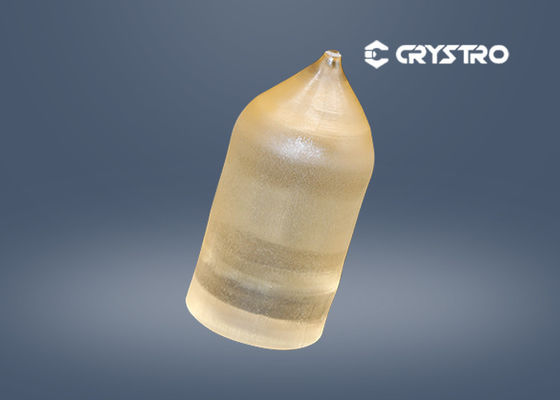 El diámetro 4 avanza lentamente los solos cristales magnetoópticos de Boubles TGG de los cristales