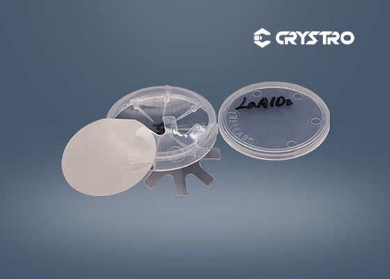 Cristal LaAlO3 de la oblea de los substratos del aluminato del lantano solo