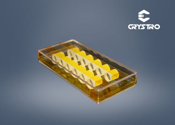 Cristales magnetoópticos TGG Crystal Rods de los dispositivos ópticos del aislador