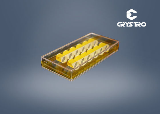 Cristales magnetoópticos TGG Crystal Rods de los dispositivos ópticos del aislador