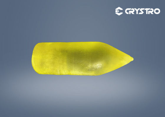 Cristal amarillento del Ce GAGG del alto del fotón de la producción material del centelleo