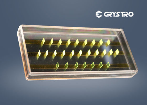 Ce Crystal Scintillation Crystals de los detectores 5*5*0.3m m LuAG de la partícula