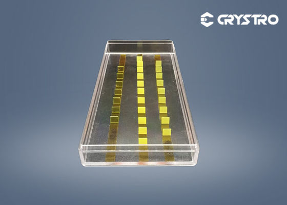 Centelleo de exploración médico Crystal Material de los sistemas 5*5*0.3m m LUAG (Ce)