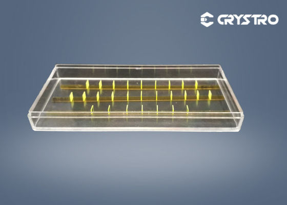 Centelleo de exploración médico Crystal Material de los sistemas 5*5*0.3m m LUAG (Ce)