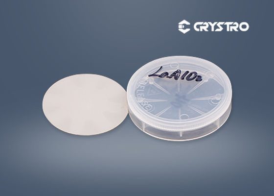 Cristal del aluminato LaAlO3 del lantano de los substratos de la película fina de Crystro