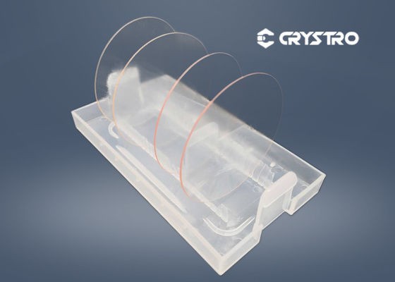 Grueso bajo de la oblea 0.5m m de la constante dieléctrica LaAlO3 de ROHS 6.52g/Cm3