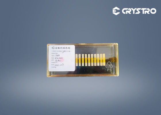 25m m TB3Ga5O12 magnetoóptico TGG Crystal High Feld Constant