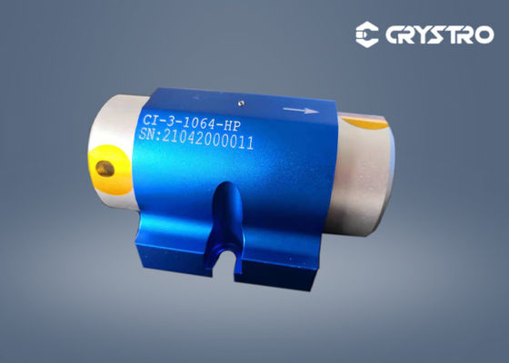 Alto aislador óptico del espacio libre de la longitud de onda 1064nm TSAG de los ratios de la extinción