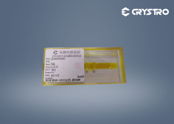 Galio Garnet Crystal For Optical Isolator Device del terbio de Dia5.2*15mm