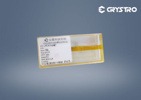 Cristal magnetoóptico óptico bajo del diámetro 6*13m m Tgg de la pérdida para el aislador