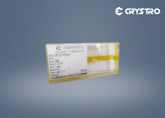 Cristal del granate TGG Faraday del galio del terbio del diámetro 5.2x15m m
