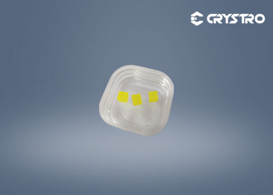 Doping cristal 5x5x5m m del centelleo del nivel 0.3%Ce LUAG del solo