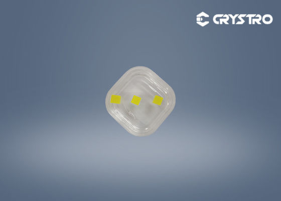 Doping cristal 5x5x5m m del centelleo del nivel 0.3%Ce LUAG del solo