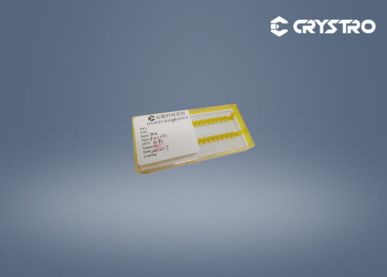 Faraday TGG cristalino Crystal For Optical Isolators D4.2x7.5mm