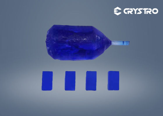 Interruptor pasivo de rubí sintético cúbico Crystal For High Power Laser del Co Q